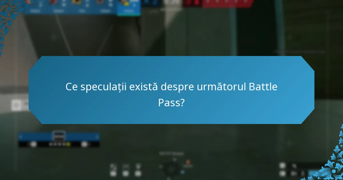 Ce recompense sunt așteptate în viitoarele Battle Pass-uri?