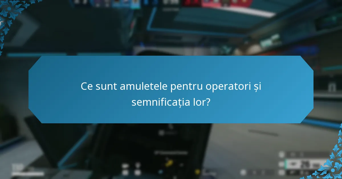 Ce sunt amuletele pentru arme și cum funcționează?